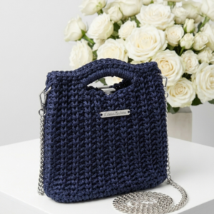 Sac à main - Mary - Bleu nuit